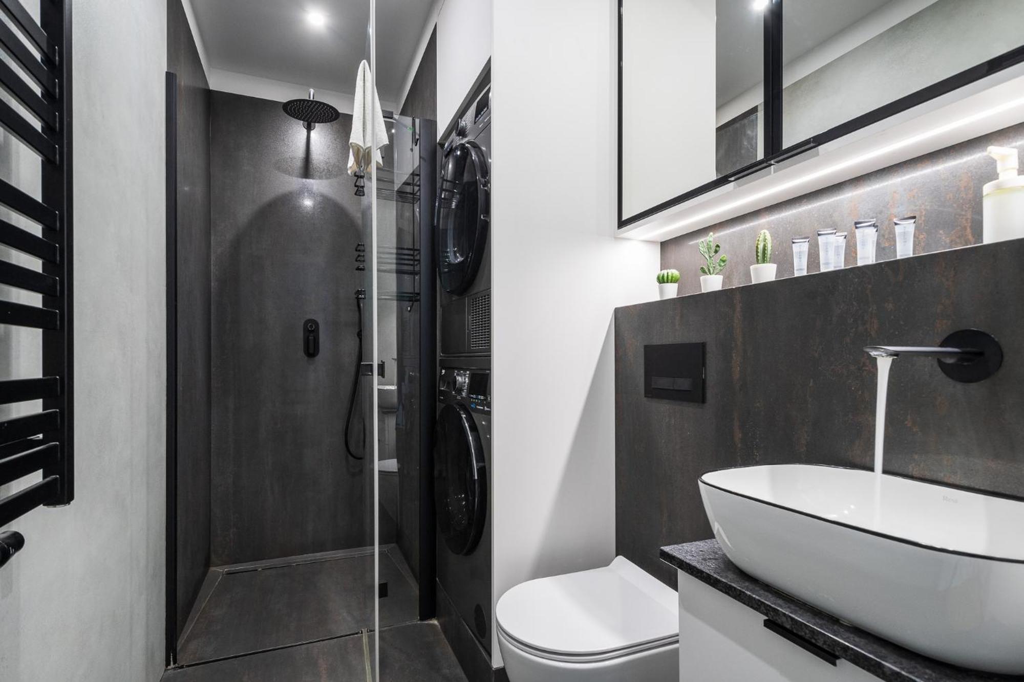 Wola Tower Deluxe Separate Bedroom With Free Garage - By Perfect Apart Warsawa Bagian luar foto